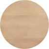 imageKate and Laurel Hendricks Modern Geometric Round Wood Side Table 19 x 19 x 25 Light Natural and Black Decorative Circular Living Room End Table with Storage for Useful Home Decor