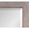 imageKate and Laurel Hogan Farmhouse Wall Mirror 18 x 24 White Modern Rectangular Wood Mirror for WallGrey