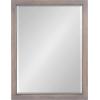 imageKate and Laurel Hogan Farmhouse Wall Mirror 18 x 24 White Modern Rectangular Wood Mirror for WallGrey