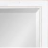 imageKate and Laurel Hogan Farmhouse Wall Mirror 18 x 24 White Modern Rectangular Wood Mirror for WallWhite