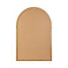 imageKate and Laurel Holbrook Glam Framed Arch Fabric Pinboard 24 x 36 Gold Decorative Modern Arched Bulletin Board for Use as Vision Board or Wall Organization