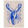 imageKate and Laurel Lobster Framed Canvas Wall Art by Nikita Jariwala 18 x 24 Sylvie White Coastal Animals Beach Art for Wall Decor Living Room Bedroom