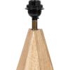 imageKate and Laurel Marcedes Modern Metal Bedside Table Lamp 8 x 8 x 20 Antique Brass Faceted Decorative Tabletop Desk Lamp with Linen Shade for Living Room DecorNatural