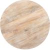 imageKate and Laurel Mariona Traditional Round Mango Wood Entryway Table 26 x 26 x 30 Dark Brown Vintage Circle Bistro Table with Classic Curved Legs for Entry Home DecorNatural