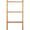 imageKate and Laurel Meridien Modern ThreeTier Wooden Shelves 18 x 9 x 32 Rustic Brown Stunning Tiered Wall Shelf for Storage and Display as Cute Nursery Shelving or Bedroom Storage