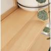 imageKate and Laurel Meridien Modern Wood Shelves 24 x 8 x 24 Natural Poplar Transitional Two Tier Wall Shelf for Storage and DisplayNatural