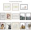 imageKate and Laurel Minimalist Zebra and Giraffe Canvas Wall Art Set by The Creative Bunch Studio 2 Piece 20 x 20 Black and White Decorative Animal Art for Wall
