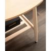 imageKate and Laurel Nilas Modern Rectangle Wood Side Table 22 x 20 x 24 Light Natural Decorative Slatted Wood TwoTier End Table for Use as a Bedroom Nightstand or Living Room Accent