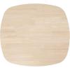imageKate and Laurel Nilas Modern Rectangle Wood Side Table 22 x 20 x 24 Light Natural Decorative Slatted Wood TwoTier End Table for Use as a Bedroom Nightstand or Living Room Accent