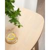 imageKate and Laurel Nilas Modern Rectangle Wood Side Table 22 x 20 x 24 Light Natural Decorative Slatted Wood TwoTier End Table for Use as a Bedroom Nightstand or Living Room Accent