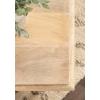 imageKate and Laurel Patresa Traditional Carved Wood Side Table 18 x 14 x 24 Light Natural Decorative Rectangle End Table with Tiered Design for Use as Bedroom Nightstand