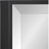 imageKate and Laurel Rhodes Large Framed Decorative Rectangle Wall Mirror 23quot x 29quot Dark Silver Sleek Decorative Wall Mirror with Modern FrameBlack