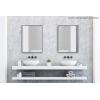 imageKate and Laurel Rhodes Large Framed Decorative Rectangle Wall Mirror 23quot x 29quot Dark Silver Sleek Decorative Wall Mirror with Modern FrameDark Silver