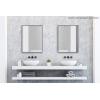 imageKate and Laurel Rhodes Large Framed Decorative Rectangle Wall Mirror 23quot x 29quot Dark Silver Sleek Decorative Wall Mirror with Modern FrameDark Silver