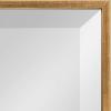 imageKate and Laurel Rhodes Large Framed Decorative Rectangle Wall Mirror 23quot x 29quot Dark Silver Sleek Decorative Wall Mirror with Modern FrameGold