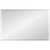 imageKate and Laurel Rhodes Large Framed Decorative Rectangle Wall Mirror 23quot x 29quot Dark Silver Sleek Decorative Wall Mirror with Modern FrameWhite