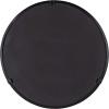 imageKate and Laurel Rollo Modern Round Wall Mirror 22 inch Diameter Black Beautiful Circular Mirror for WallBlack