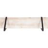 imageKate and Laurel Soloman Modern Wooden Shelves 18 inch Set of 2 White and Gold Contemporary Glam Wall Storage and Home DecorWhite