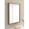imageKate and Laurel Soniva Traditional Rectangular Wall Mirror 18 x 24 Gold Global Framed Rectangle Vanity Mirror for Use as Bathroom Mirror for Over Sink or Refined Entryway MirrorGold