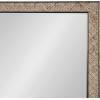 imageKate and Laurel Soniva Traditional Rectangular Wall Mirror 18 x 24 Gold Global Framed Rectangle Vanity Mirror for Use as Bathroom Mirror for Over Sink or Refined Entryway MirrorGold