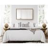 imageKate and Laurel Soniva Traditional Rectangular Wall Mirror 18 x 24 Gold Global Framed Rectangle Vanity Mirror for Use as Bathroom Mirror for Over Sink or Refined Entryway MirrorGold