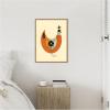 imageKate and Laurel Spring Chicken Framed Canvas Wall Art by Amber Leaders 18 x 24 Sylvie Beaded Rustic Natural Whimsical Animals Abstract Art for Wall Decor Living Room Bedroom