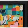 imageKate and Laurel Sylvie Afternoon Delight Framed Canvas Wall Art by Leah Nadeau 23x33 Gold Decorative Abstract Print for WallBlack