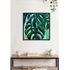 imageKate and Laurel Sylvie Blank Framed Canvas Wall Art 22x22 Black Beaded Vintage Modern Empty Canvas for PaintYourOwn Art Ready to Paint Premium Canvas Already Framed