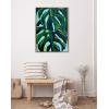 imageKate and Laurel Sylvie Blank Framed Canvas Wall Art 28x38 Gold Beaded Vintage Modern Empty Canvas for PaintYourOwn Art Ready to Paint Premium Canvas Already Framed