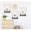 imageKate and Laurel Sylvie Cat in Rustic Bath Framed Canvas Wall Art by Amy Peterson Art Studio 18x24 Gray Modern Fun Decorative Bathtub Wall Art for Home DcorWhite