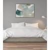 imageKate and Laurel Sylvie Color Exploration II Framed Canvas Wall Art by Amy Lighthall 28x38 Gray Modern Abstract Soft Watercolor Art for WallGray