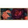 imageKate and Laurel Sylvie Dark Academia Floral in Rich Jewel Tones Framed Canvas Wall Art by The Creative Bunch Studio 315x415 Bright Gold Modern Colorful Flower Art for WallBright Gold