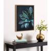 imageKate and Laurel Sylvie Little One Framed Canvas Wall Art by F2Images 18x24 Gold Botanical Art for Wall