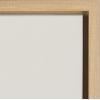 imageKate and Laurel Sylvie Mid Century Modern Tiger Framed Canvas Wall Art by Rachel Lee 18x24 Natural