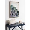 imageKate and Laurel Sylvie Succulent 5 Framed Canvas by F2 Images 18x24 GrayGold