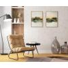 imageKate and Laurel Sylvie Tranquil Meadows I and II Framed Canvas Wall Art Set by Amy Lighthall 2 Piece Set 18x24 Gold Soft Abstract Watercolor Nature Landscape Art for Wall Home DecorNatural
