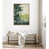 imageKate and Laurel Sylvie Whispering Trees II Framed Canvas Wall Art by Amy Lighthall 315x415 Natural Modern Abstract Tree Landscape Art for WallNatural