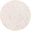 imageKate and Laurel Tira Round Marble Side Table 14 x 14 x 24 White Marble and Light Natural Decorative Pedestal End Table for Use as a Bedroom Nightstand or Living Room Plant Stand TableWhiteNatural
