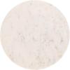 imageKate and Laurel Tira Round Marble Side Table 14 x 14 x 24 White Marble and Light Natural Decorative Pedestal End Table for Use as a Bedroom Nightstand or Living Room Plant Stand TableWhiteDark Brown