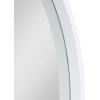 imageKate and Laurel Travis Round Wood Wall Mirror 315quot Diameter Gold Modern Glam Wall Dcor AccentWhite