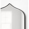 imageKate and Laurel Tyla Modern Wall Mirror 20 x 32 Gold Decorative Vibrant Glam Peaked MirrorBlack