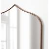imageKate and Laurel Tyla Modern Wall Mirror 20 x 32 Gold Decorative Vibrant Glam Peaked MirrorBronze