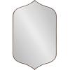 imageKate and Laurel Tyla Modern Wall Mirror 20 x 32 Gold Decorative Vibrant Glam Peaked MirrorBronze