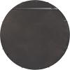 imageKate and Laurel Venturi Modern Round Metal Wall Mirror 27 Inch Diameter Black and Gold Minimal Circle Bathroom Mirror with Gold Accenting for Use as Entryway or Living Room Decor