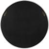imageKate and Laurel Warbrook Rustic Round Wall Mirror 26 Inch Diameter Rustic Brown and White Coastal Circle Mirror with Distressed Frame Detailing and Textured Wooden Inlay