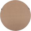 imageKate and Laurel Wheeler Graduated Round Mirror 24 Inch Diameter White Chic Modern Wall Accent with Raised ProfileWhite