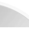 imageKate and Laurel Wheeler Graduated Round Mirror 24 Inch Diameter White Chic Modern Wall Accent with Raised ProfileWhite