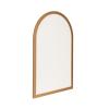 imageKate and Laurel Holbrook Glam Framed Arch Fabric Pinboard 24 x 36 Gold Decorative Modern Arched Bulletin Board for Use as Vision Board or Wall Organization
