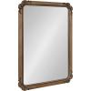 imageKate and Laurel Ivette Traditional Ornate Wall Mirror 25 x 35 Silver Decorative Baroque Style Rectangular Mirror with Metal Frame and Elegant Garland DetailGold