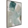 imageKate and Laurel Sylvie Color Exploration II Framed Canvas Wall Art by Amy Lighthall 28x38 Gray Modern Abstract Soft Watercolor Art for WallGray